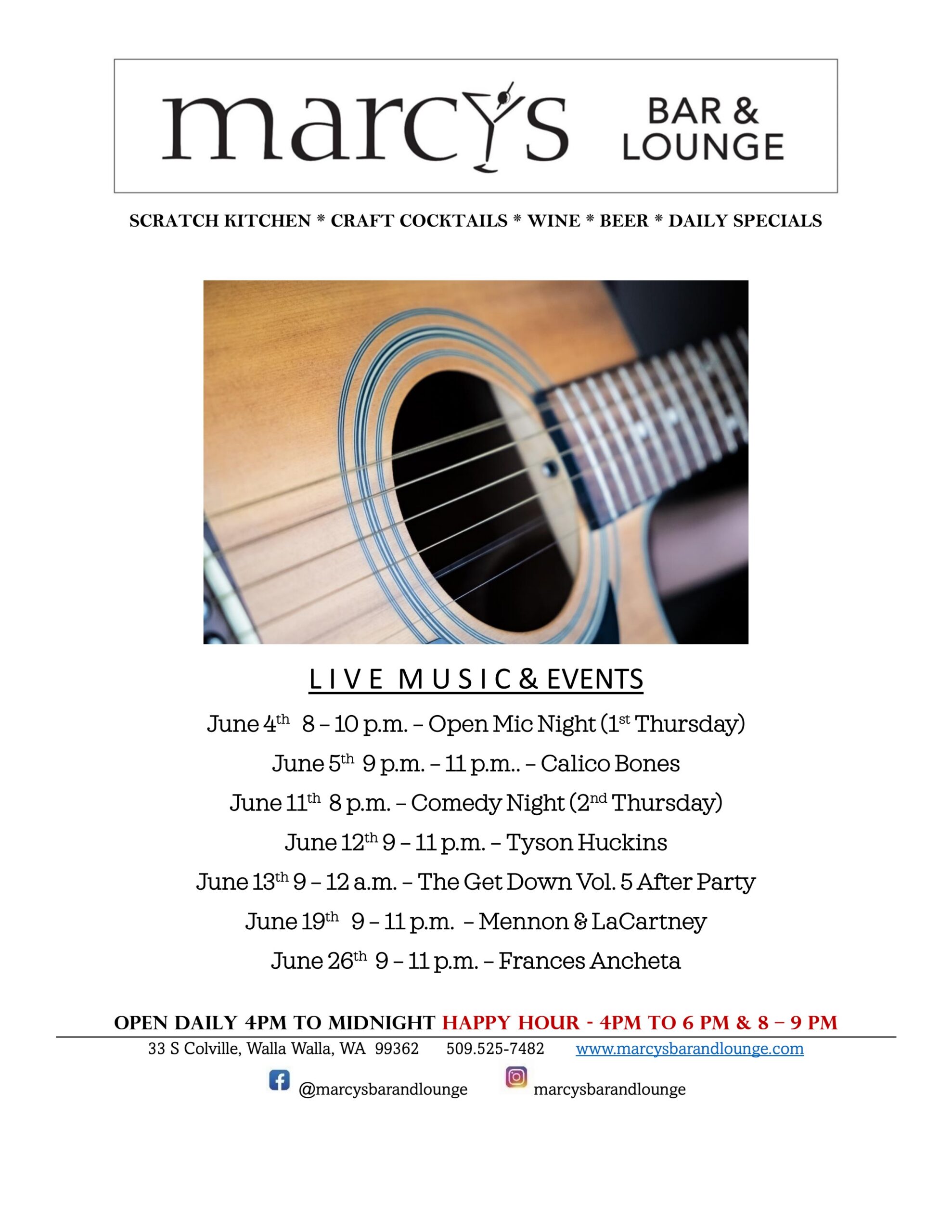 Live Music June 2026
